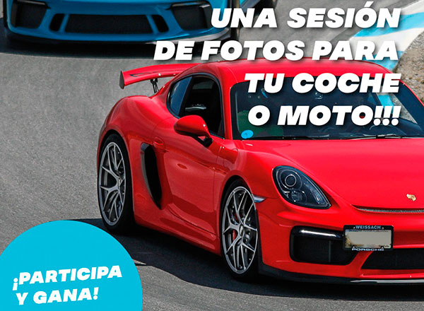 CONCURSO: una sesión de fotos para tu coche o moto